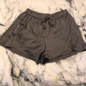 Silk shorts
